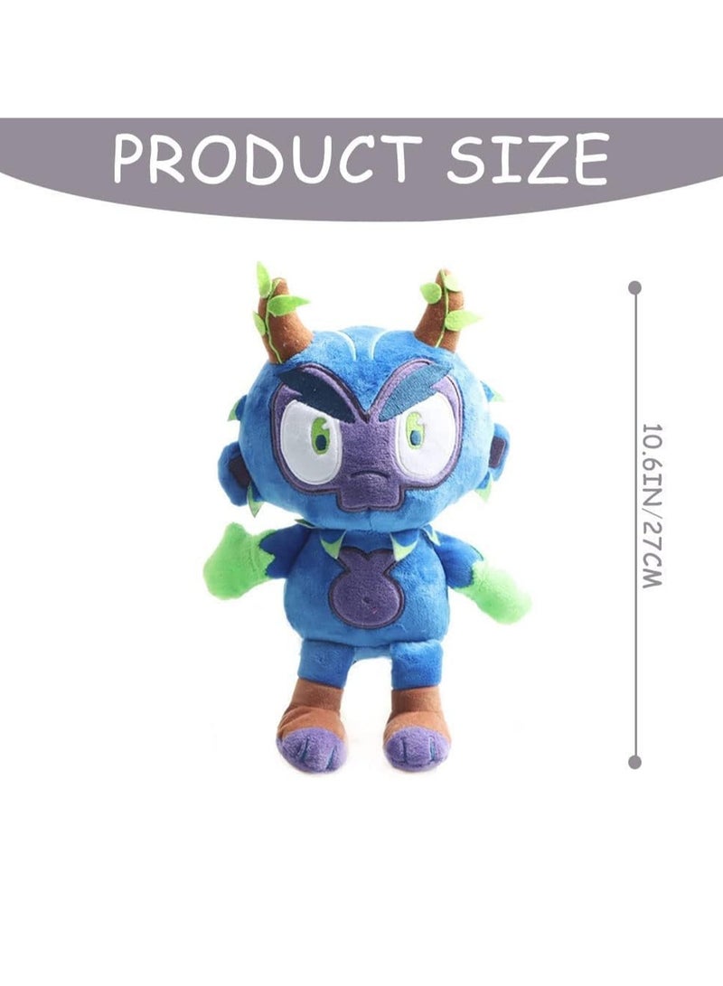 Bloons td 6 Plus, Blue Leaf Monkey, Plush Toy Emotional Companion Gift, Birthday Gift, 27 cm/10.6 inches (Blue) - Image 2